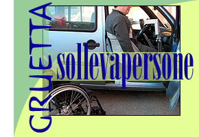Gruetta Solleva Persone - facilita il trasferimento in auto e negli ambienti domestici